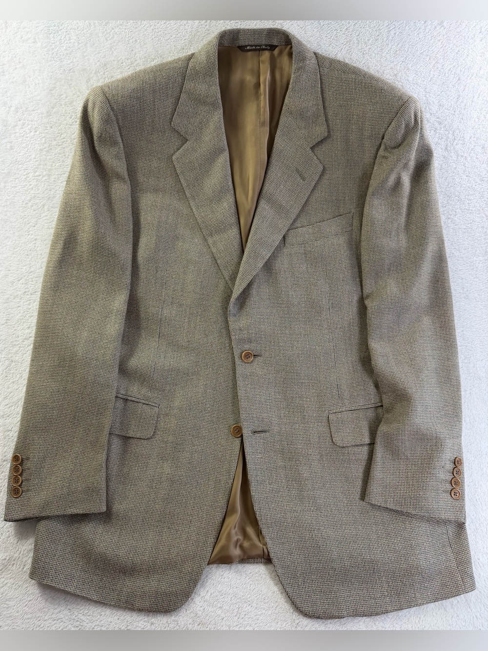 Canali Bloomingdale’s Silk Wool Italian Blazer IT 52 42R